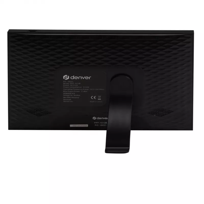 Denver PFF-1012 moldura digital preto 25,6 cm (10,1) ecrã tátil Wi-Fi