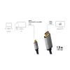 Cabo LogiLink CUA0101 USB 3.2 Gen1 Type-C para HDMI-A 1,8 m preto cinzento