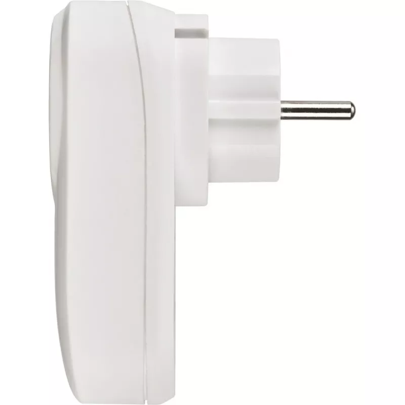 Adaptador de ficha tipo F Brennenstuhl 1508210010 conector reto