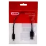 Cabo USB-C para USB-A Unitek Y-C490BK 3.1 Gen1 (USB 3.0), 0,25 m, preto, macho-macho