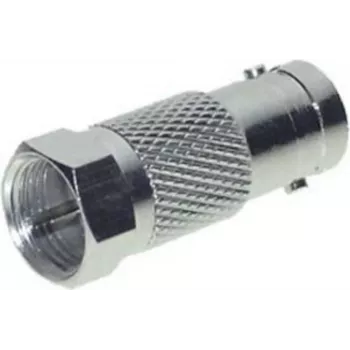 Adaptador ShiverPeaks 85332 ficha F para conector fêmea BNC — adaptador de conector coaxial