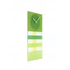 NeXtime Relógio de parede 2855gn Bold Stripes, 19 x 38 cm, parede, verde