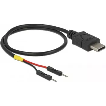 Cabo USB DeLOCK 85420 0,3 m USB-C preto