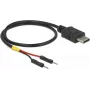Cabo USB DeLOCK 85420 0,3 m USB-C preto