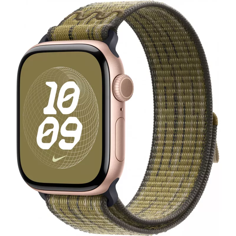 Pulseira Apple 42mm Verde/Cinzento Nike Sport Loop Smartwatch