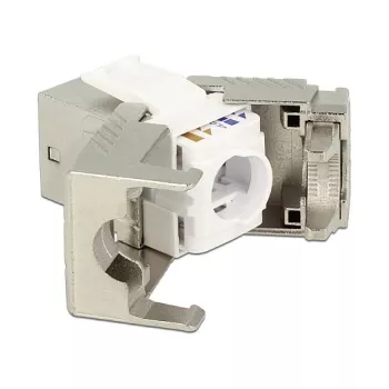Módulo Keystone DeLOCK 86488 angular bege RJ-45