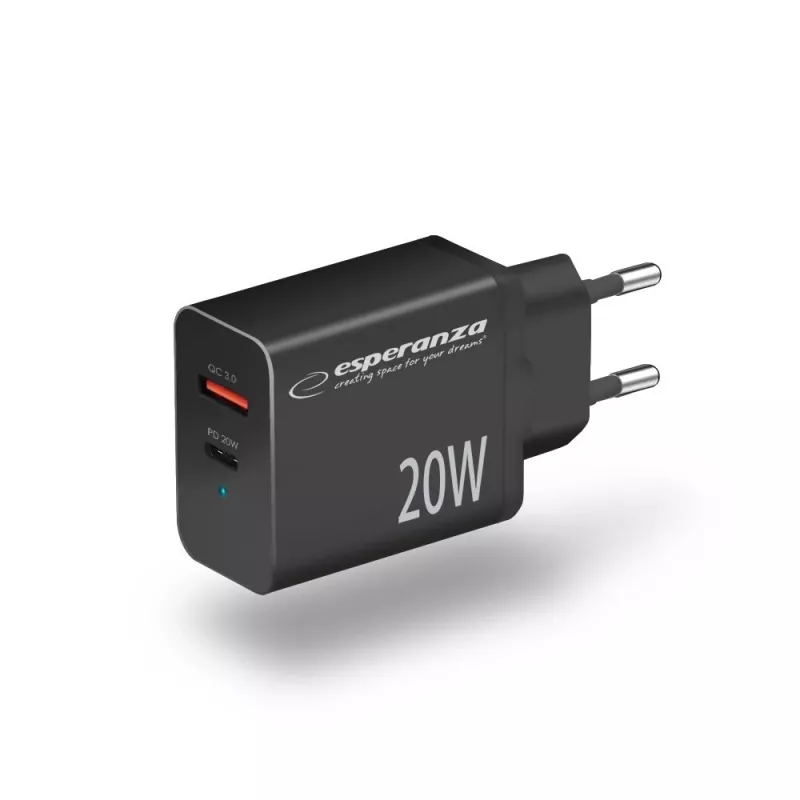 Esperanza EZC105K fonte de alimentação 20W preto