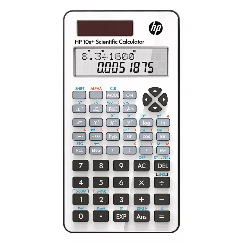 HP 10s+ calculadora científica, branca