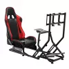 Huzaro Speed 6.0 cockpit de corrida, preto/vermelho