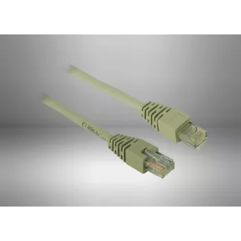 Cabo LAN Inter-Tech AC CAT5 UTP, 15,0 m bege