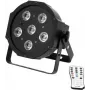 Eurolite SLS-603 projetor LED PAR, 6 x 3 W LED, preto