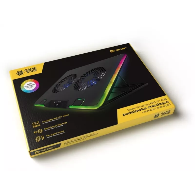 Base de arrefecimento Gamezone Snowman Pro 17 polegadas RGB