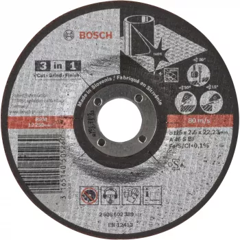 Bosch 2 608 602 389 acessório para rebarbadora disco de corte