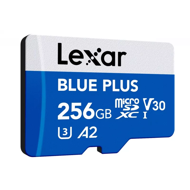 Memória Micro SDXC 256GB UHS-I W A Lexar LMSBLPL256G BNANG