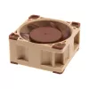 Noctua NF-A4x20 FLX ventoinha de caixa, 40x20 mm, 12 V, 3 pinos, 3700–5000 rpm, 9,4 m³/h, rolamento SSO2, bege/castanha