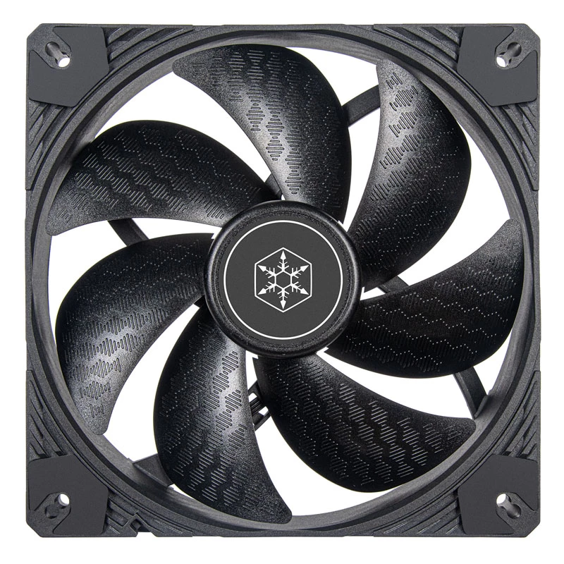 Ventoinha de refrigeração SILVERSTONE SST-SF140B 140 mm preta ventoinha axial para caixa de PC
