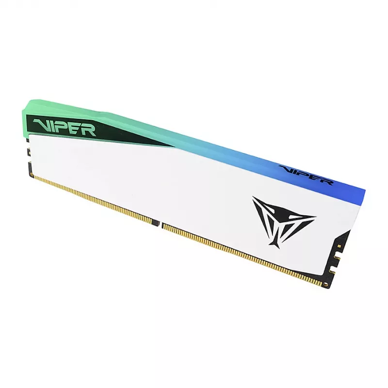 DIMM 16 GB DDR5-6000, memória preto, PVER516G60C30W, VIPER RGB Elite 5, INTEL XMP, AMD EXPO