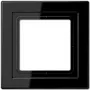 JUNG LSD 981 SW - preto - duroplasto - sem parafusos - JUNG - 96 mm - 96 mm