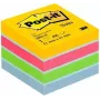 Notas adesivas Post-It 2051-U quadradas azul - verde - rosa - amarelo (2051-U)
