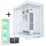 Refrigeração líquida completa Lian Li O11D EVO RGB + TRYX PANORAMA SE ARGB - branca, 360 mm