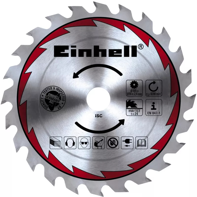 Serra circular manual Einhell TE-CS 165