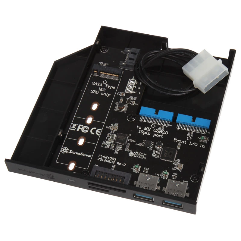 Painel de E/S Silverstone FPS01