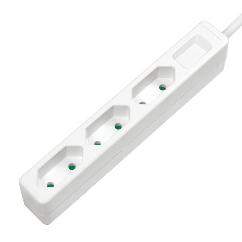 Extensão elétrica LogiLink LPS229 1,5 m 3 tomadas AC interior branco