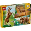Brinquedo de construção LEGO Creator 3-in-1 Cavalo Majestoso 31166 – 685 peças, a partir dos 9 anos, tamanho do modelo 80×240×230 mm