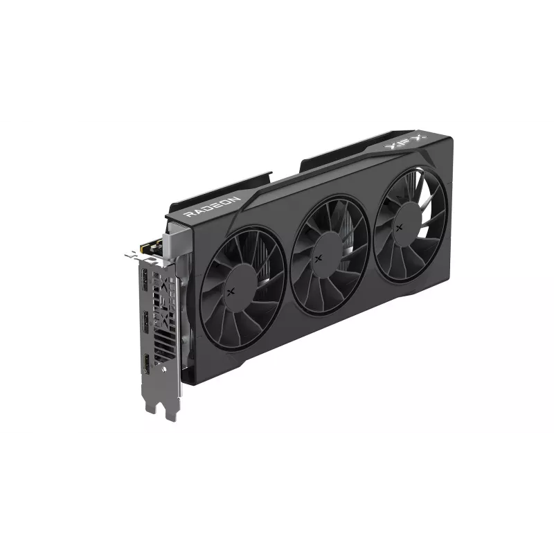 Placa gráfica XFX Radeon RX 9060 XT 16GB GDDR6, 128 bits, PCIe 5.0, 3 ventoinhas, 3 ecrãs, 290×124×49 mm
