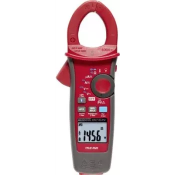 Pinça amperimétrica Benning CM 10-PV digital registador de dados CAT IV 600 V visor (contagens): 6000 (044683)