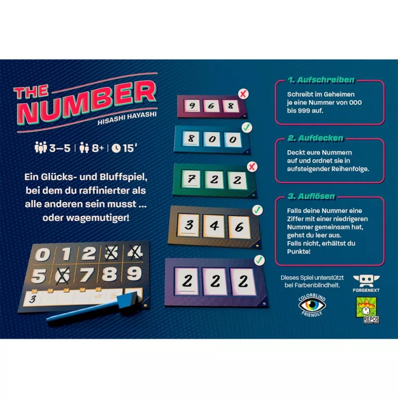 The Number Jogo de Família