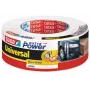 Fita de película tesa extra Power Universal, 48 mm x 50 m, branca reforçada com tecido, rasgável à mão (56389-00002-04)