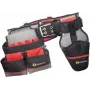 Cinto de ferramentas c.k magma MA2738 com 3 bolsas — bolsa de cintura profissional para ferramentas