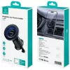 Suporte magnético para telemóvel no carro usams ZJ081 — suporte magnético para smartphones, design compacto, instalação fácil