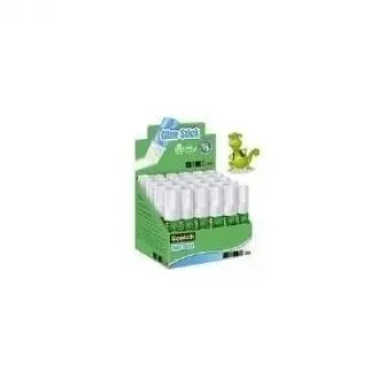 Cola em stick Scotch Classic 8 g — cola sólida para papel e cartão, stick rotativo