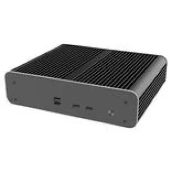 Caixa de computador Akasa Euler TX3 Mini-ITX — compatível com sockets Intel LGA1851, LGA1700, LGA120, LGA115X — preto