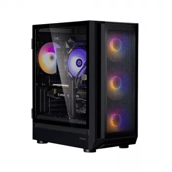 Caixa de computador Zalman i6 preta, ATX, preta