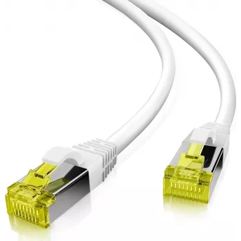 Cabo de rede Helos 263821 20 m Cat6a S/FTP branco