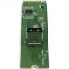 ICY DOCK - SSD M.2 NVMe PCIe 4.0 para 1 x Adaptador SlimSAS 4i com Redriver
