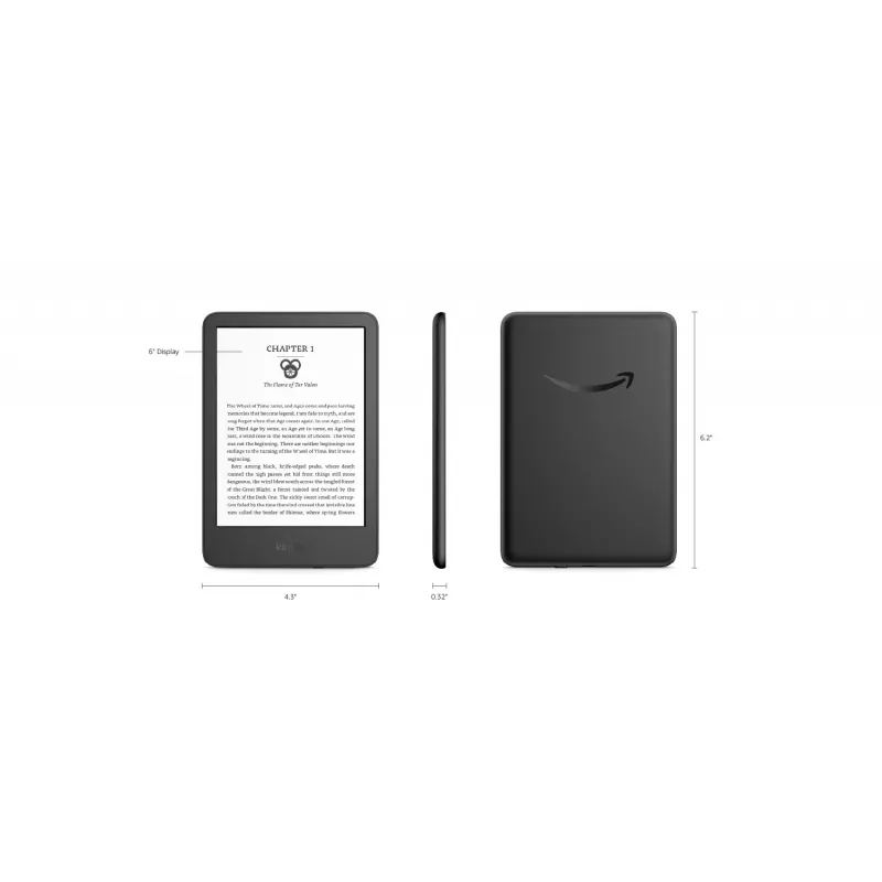 Amazon B0CP31T5M6 Leitor de e-books 16 GB Wi-Fi preto