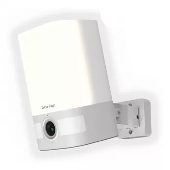 bea-fon Safer 4L, câmara exterior S-HD recarregável com luz LED potente