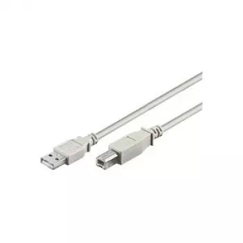 Cabo USB 2.0 Diversos (duplamente blindado, cinzento) (50953)
