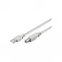 Cabo USB 2.0 Diversos (duplamente blindado, cinzento) (50953)