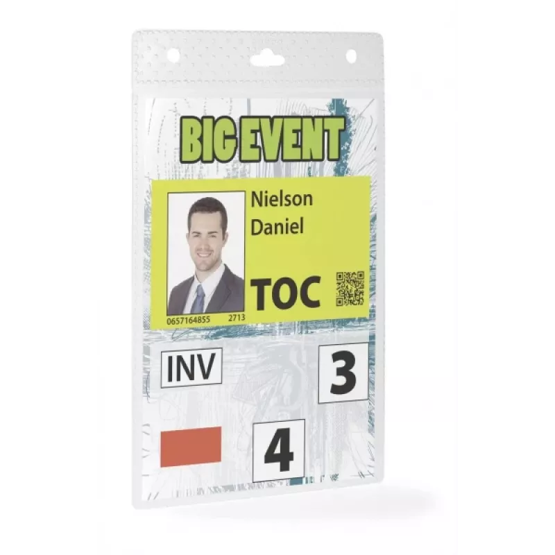 Suporte de documentos Durable 8526 A6 vertical transparente 20 unid.