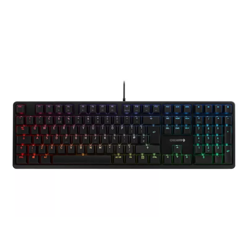 CHERRY G80-3000N RGB Teclado Universal USB QWERTZ Alemão Preto