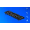 Savio KB-01 teclado Home/Office USB QWERTY US inglês preto