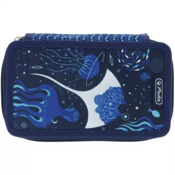Herlitz TriCase Deep Ocean 31 peças azul poliéster 190x70x115 mm