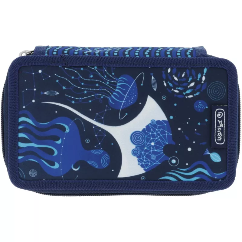 Herlitz TriCase Deep Ocean 31 peças azul poliéster 190x70x115 mm