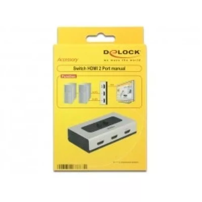 Comutador de vídeo HDMI DeLOCK 87663