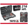 Conjunto de chaves de caixa YATO YT-38841 1/4 polegadas, 3/8 polegadas, 1/2 polegadas